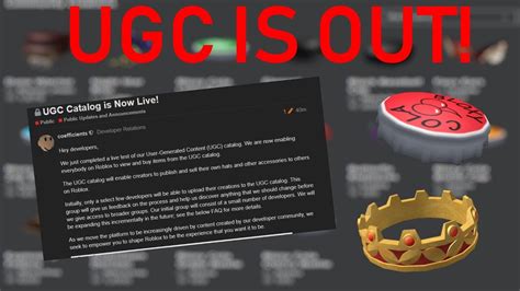 ugc roblox meaning